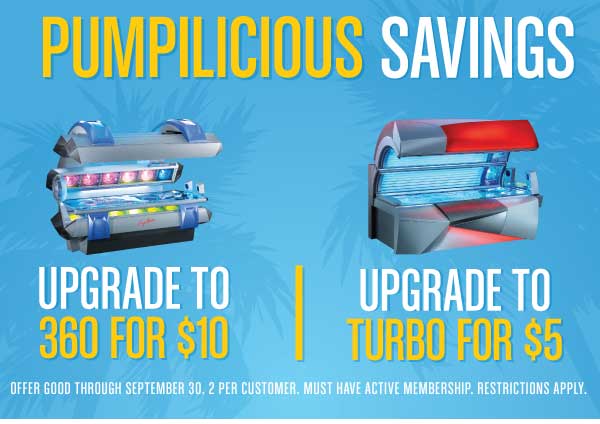 $5 Turbo Upgrade $10 360 Upgrade - Must Have an active VIP Membership. Limit 2 per person.