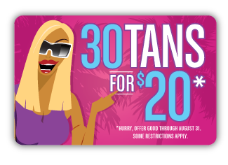 at the beach, tanning promotion, free tanning, tanning coupon, free tan deal, tulsa, oklahoma city, denver, colorado springs, wichita kansas, spray tanning, spray tan, uv free tanning, tanning beds, tanning lotion, tanning salon oklahoma colorado kansas, california tan, versaspa, mystic tan, donatella
