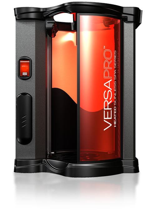 At The Beach features the incredible VersaPro heated, sunless spray-tanning system.